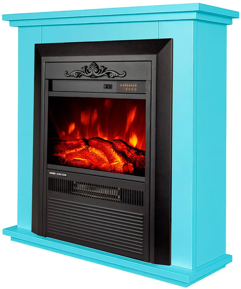 Каминокомплект Art Flame Spark Color & Cristina (Turquoise) - 2