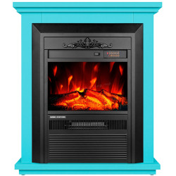 Каминокомплект Art Flame Spark Color & Cristina (Turquoise)