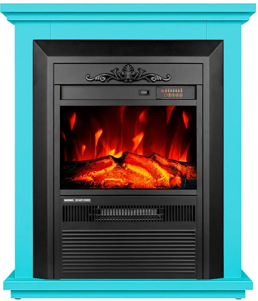 Каминокомплект Art Flame Spark Color & Cristina (Turquoise)