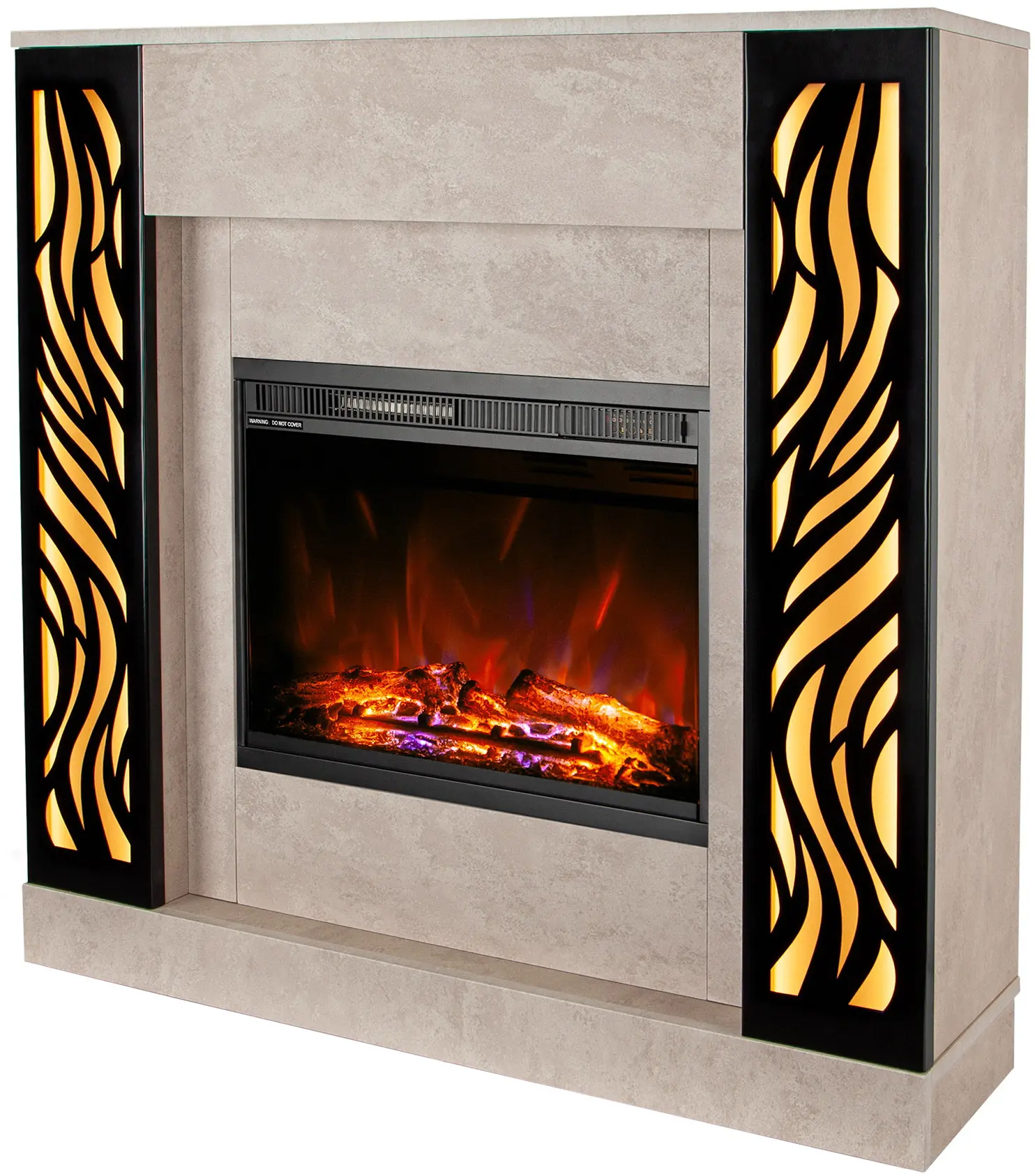 Semineu Art Flame Steeluxe & Lorance Color (Beige/Black) - 3