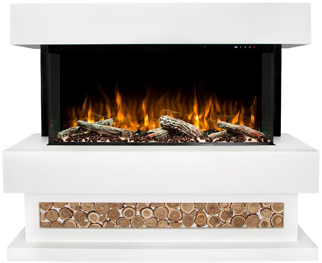 Semineu Art Flame Theralux & Haiti 40 (White) - 2