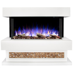 Semineu Art Flame Theralux & Haiti 40 (White) Thumb