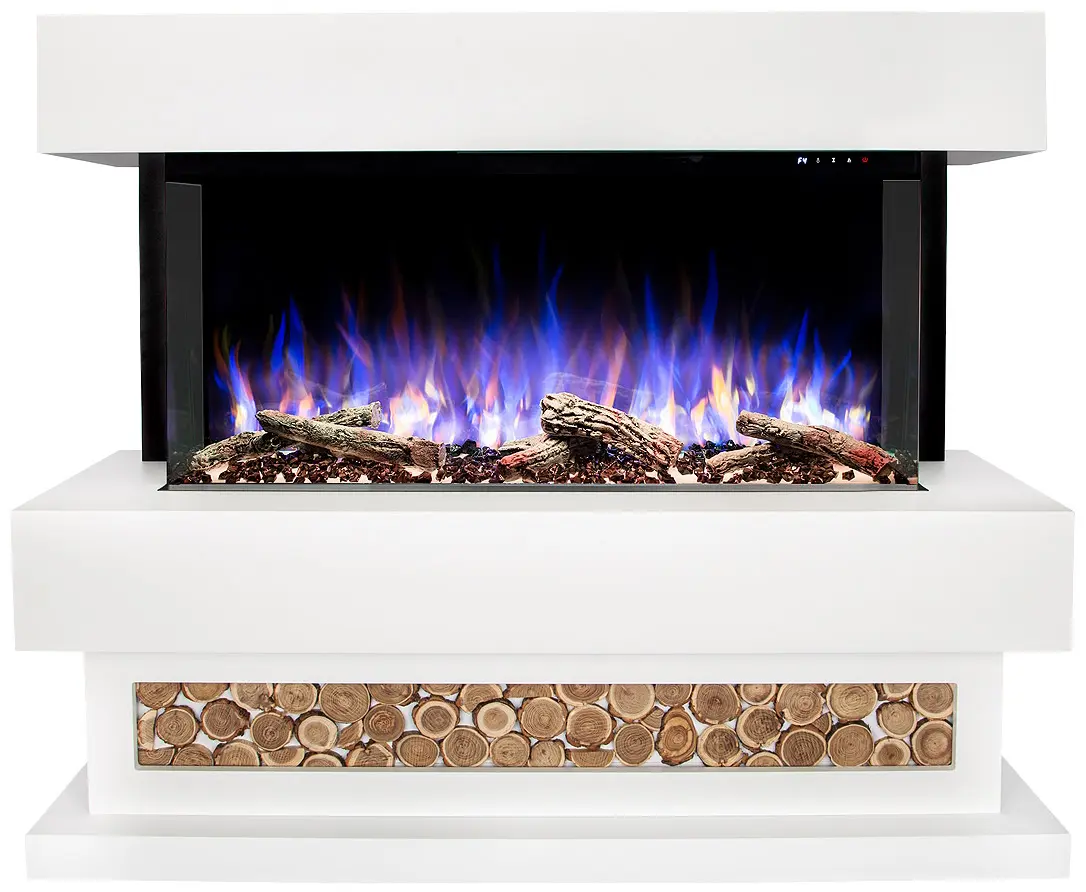 Semineu Art Flame Theralux & Haiti 40 (White) - 5