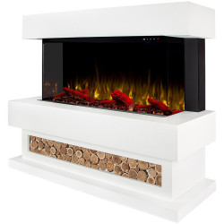 Semineu Art Flame Theralux & Haiti 40 (White) Thumb