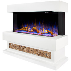 Semineu Art Flame Theralux & Haiti 40 (White) Thumb