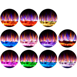 Semineu Art Flame Theralux & Haiti 40 (White) Thumb