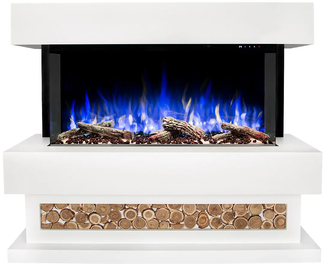 Semineu Art Flame Theralux & Haiti 40 (White)
