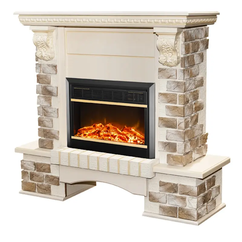 Semineu Art Flame Topaz & Mars (Ivory)