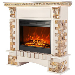 Semineu Art Flame Topaz maxi & Mirabella (Ivory) Thumb