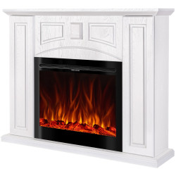 Semineu Art Flame Toulouse & Colorado (White) Thumb