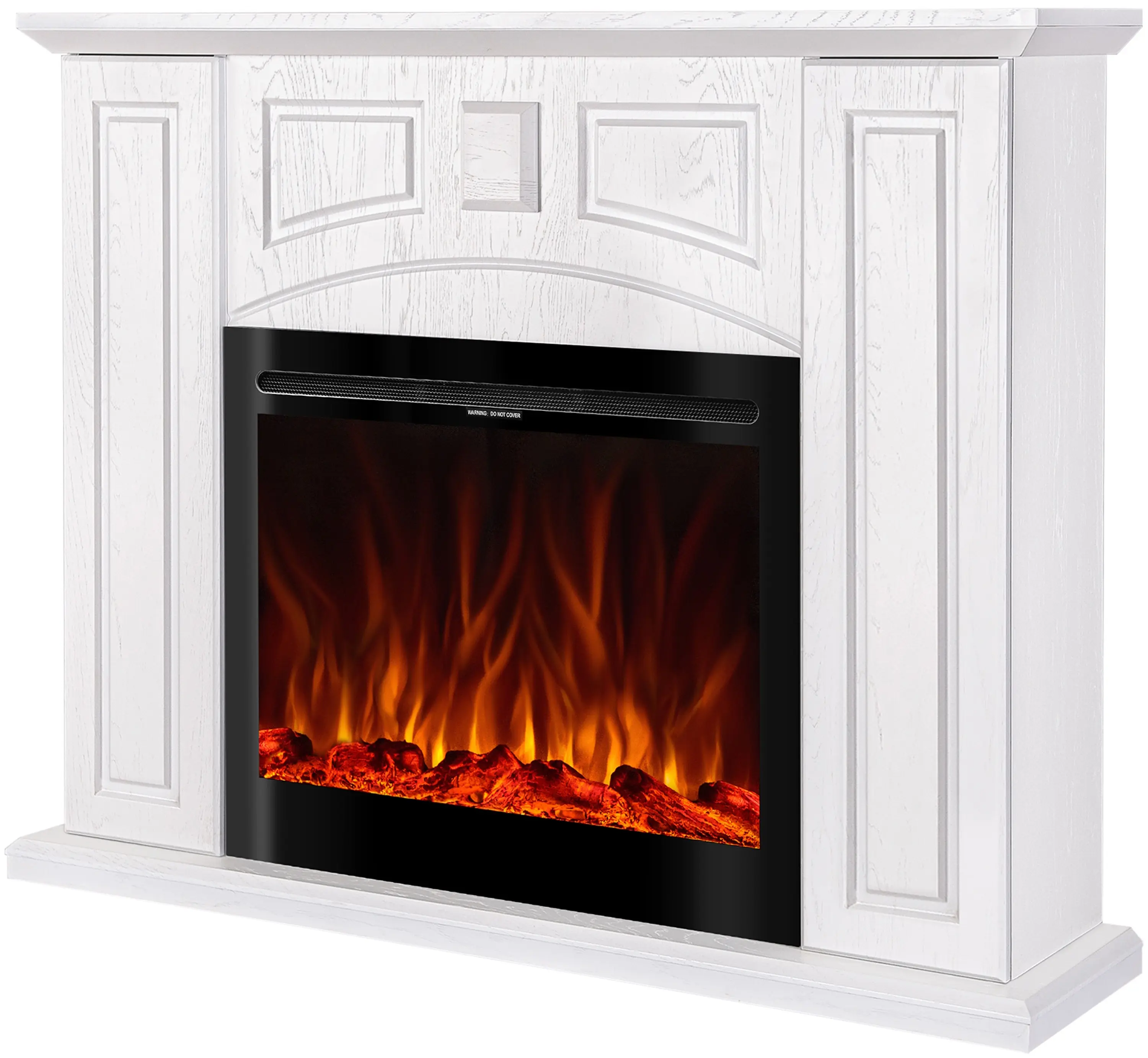 Semineu Art Flame Toulouse & Colorado (White) - 2
