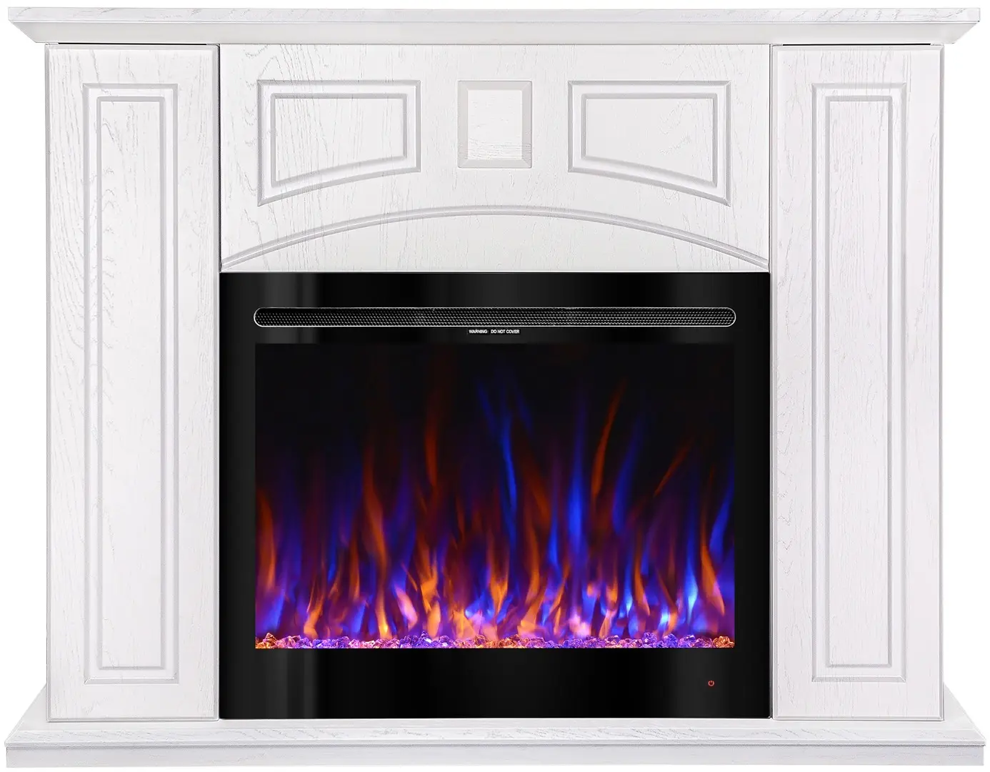 Semineu Art Flame Toulouse & Colorado (White)