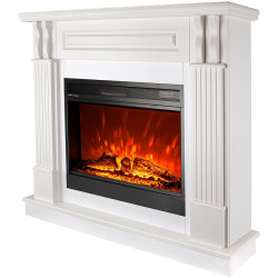 Semineu Art Flame Verona & Mirabella (White) Thumb