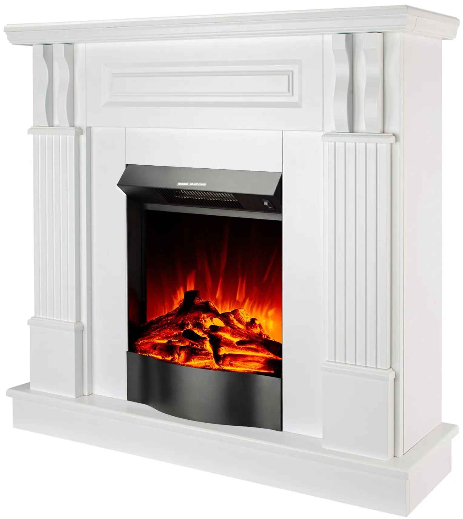 Semineu Art Flame Veronix & Corsica (White) - 2