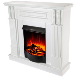 Semineu Art Flame Veronix & Corsica (White) Thumb