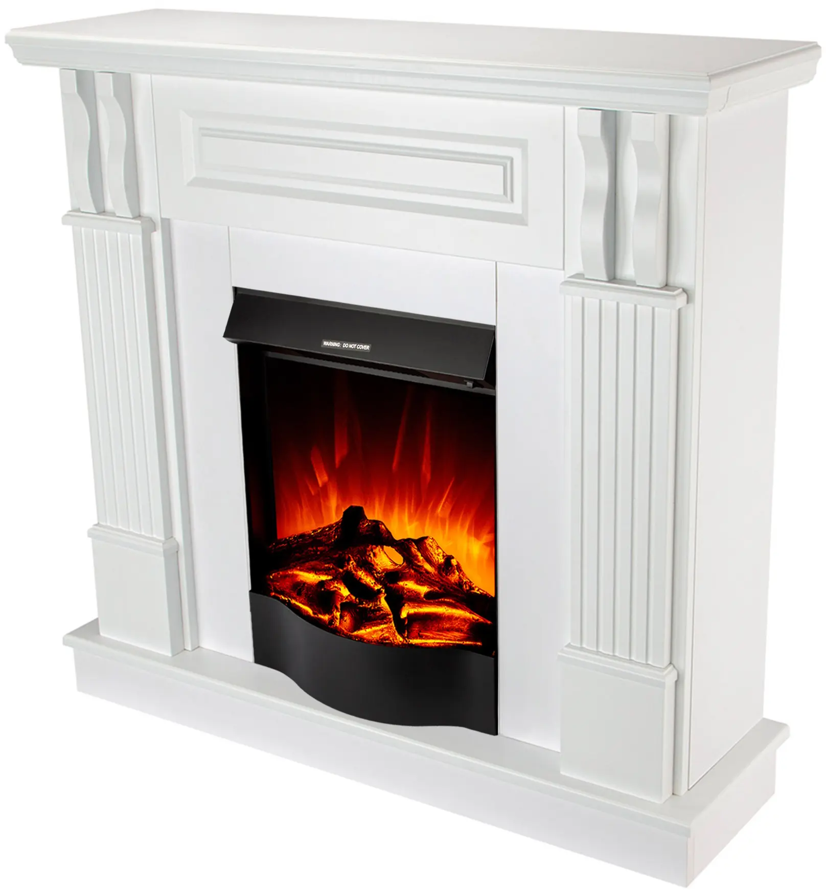 Semineu Art Flame Veronix & Corsica (White) - 3