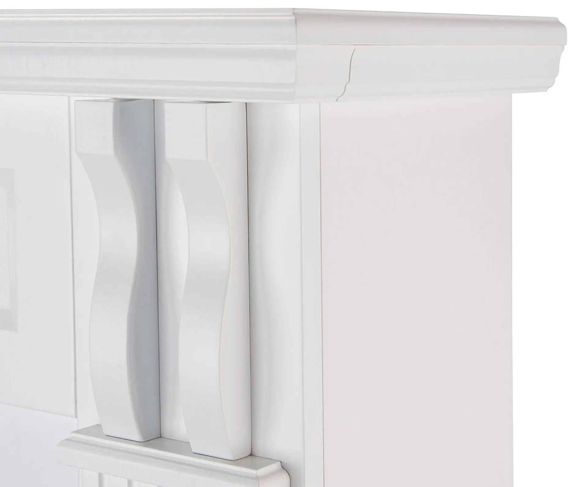 Semineu Art Flame Veronix & Cris (White) - 4