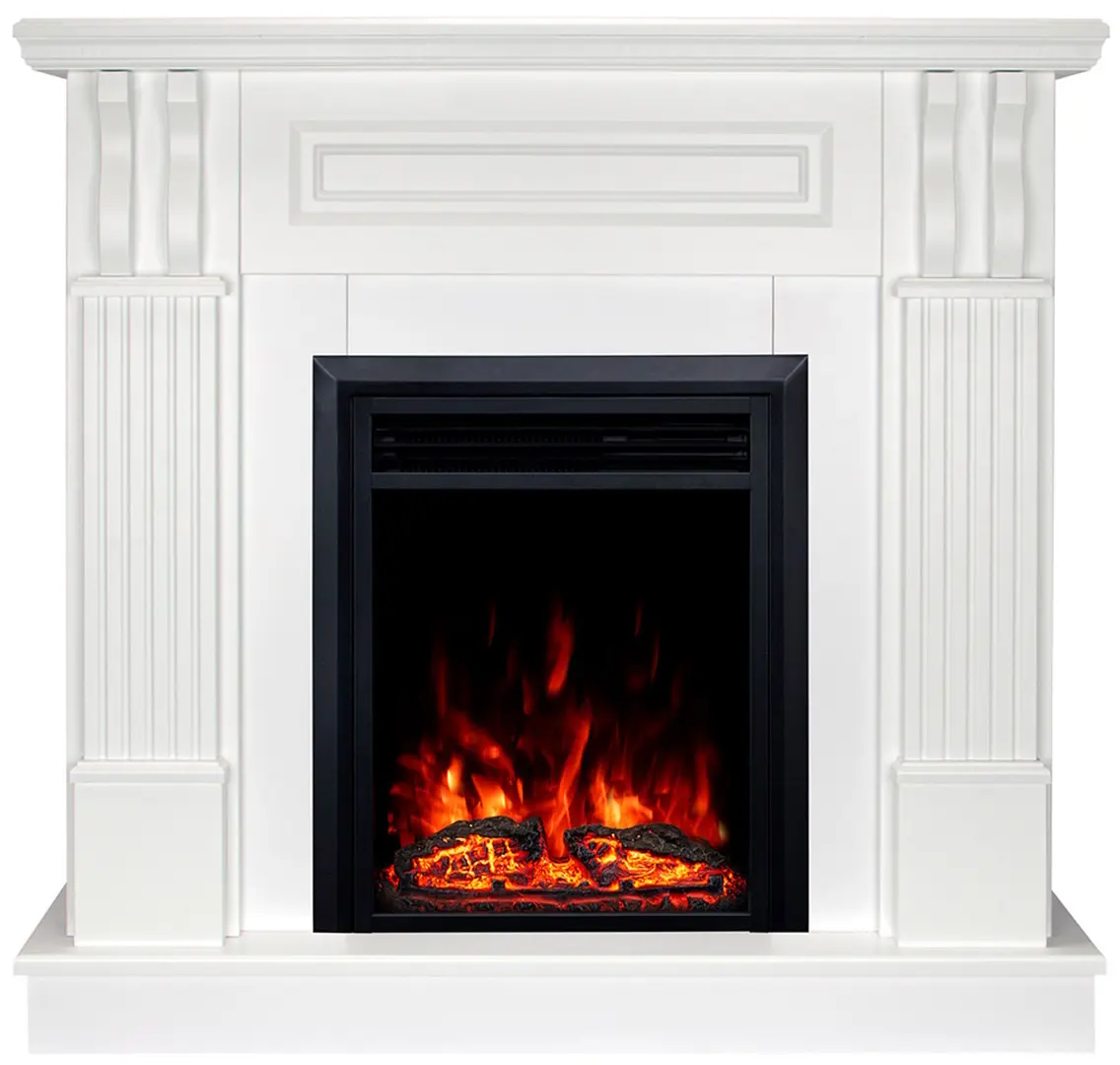 Semineu Art Flame Veronix & Cris (White)