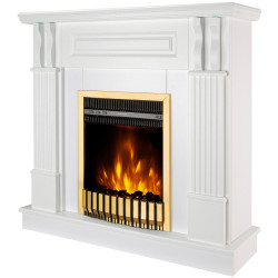 Semineu Art Flame Veronix & Gala Gold (White) Thumb