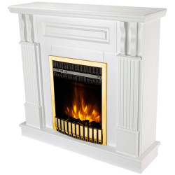 Semineu Art Flame Veronix & Gala Gold (White) Thumb