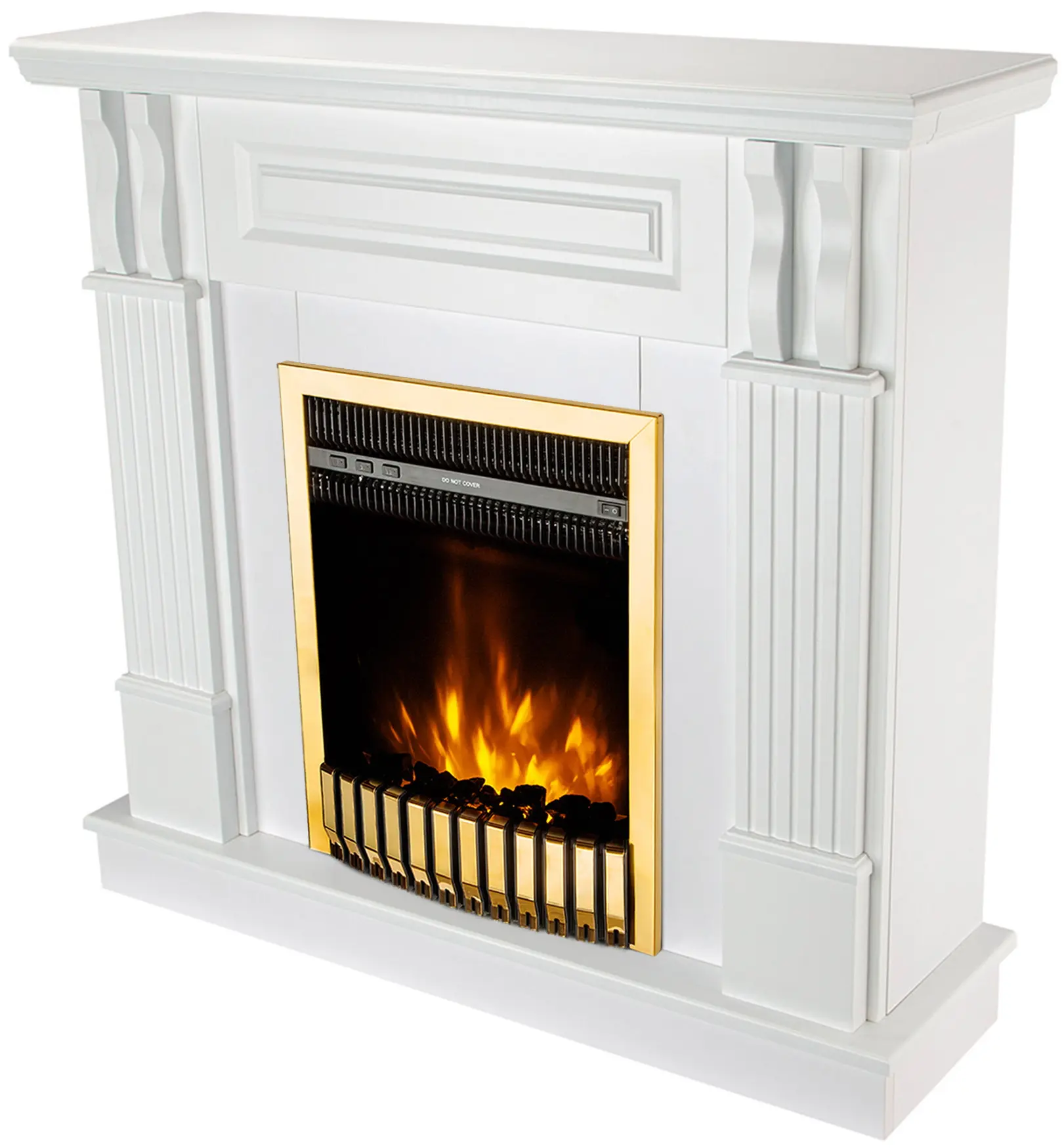 Semineu Art Flame Veronix & Gala Gold (White) - 3