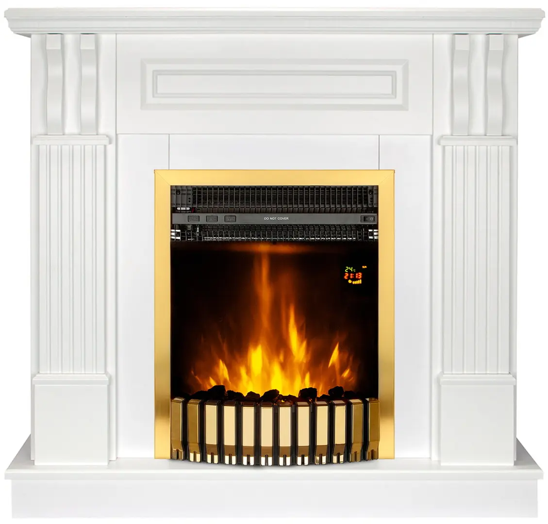 Semineu Art Flame Veronix & Gala Gold (White)