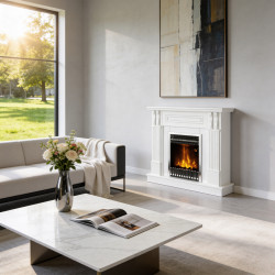 Semineu Art Flame Veronix & Gala Silver (White) Thumb