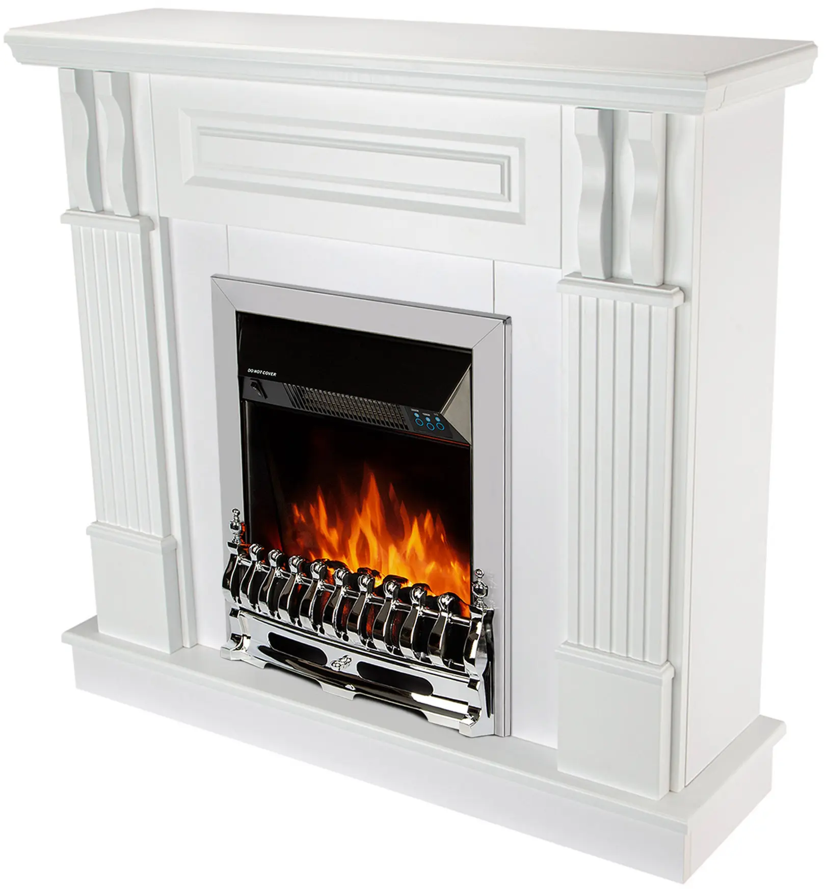 Каминокомплект Art Flame Veronix & Galileo Silver (White) - 3