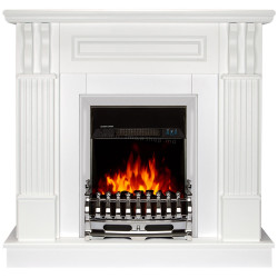 Каминокомплект Art Flame Veronix & Galileo Silver (White)
