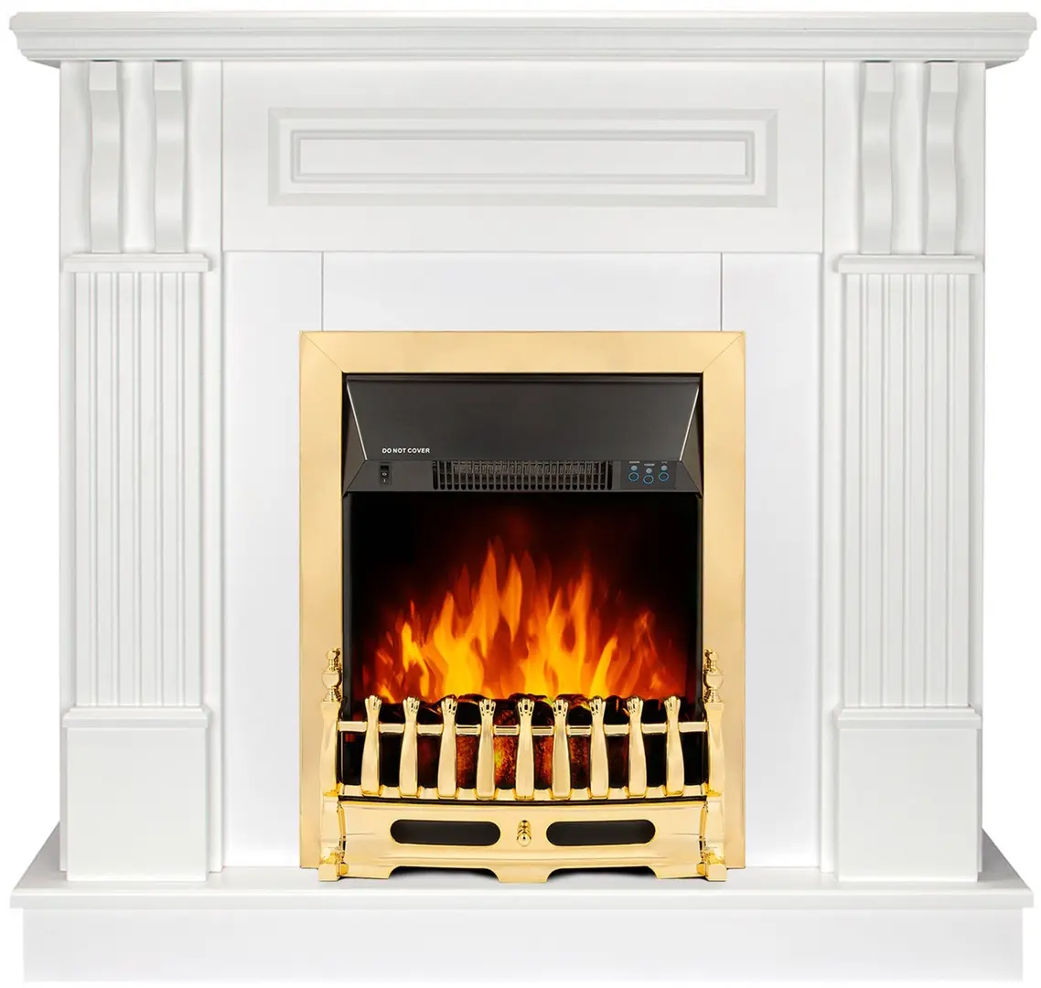 Semineu Art Flame Veronix & Galileo (White/Gold)