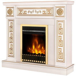 Semineu Art Flame Versailles & Gala Gold (Ivory/Gold) Thumb