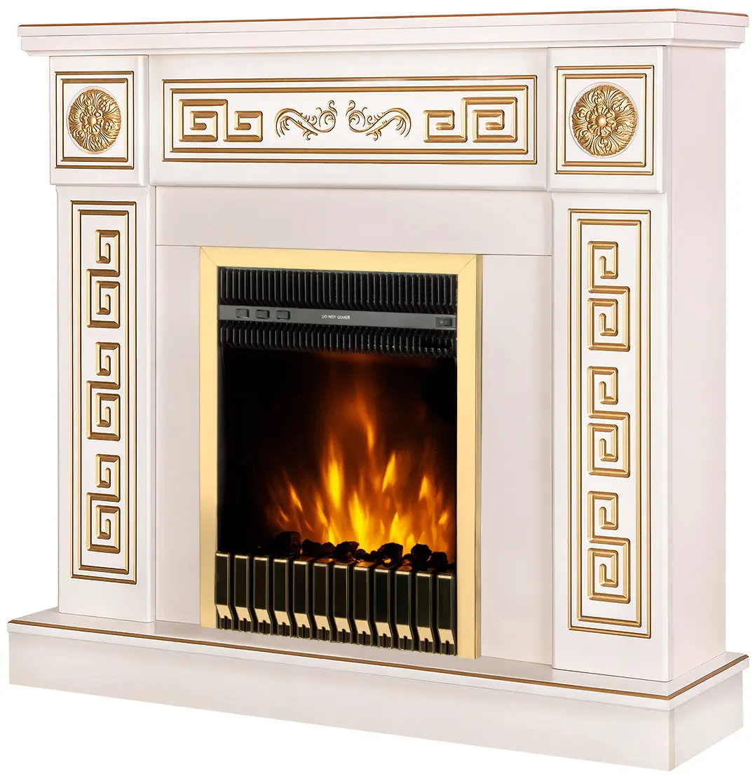 Semineu Art Flame Versailles & Gala Gold (Ivory/Gold) - 2