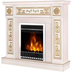 Semineu Art Flame Versailles & Gala Silver (Ivory/Gold) Thumb
