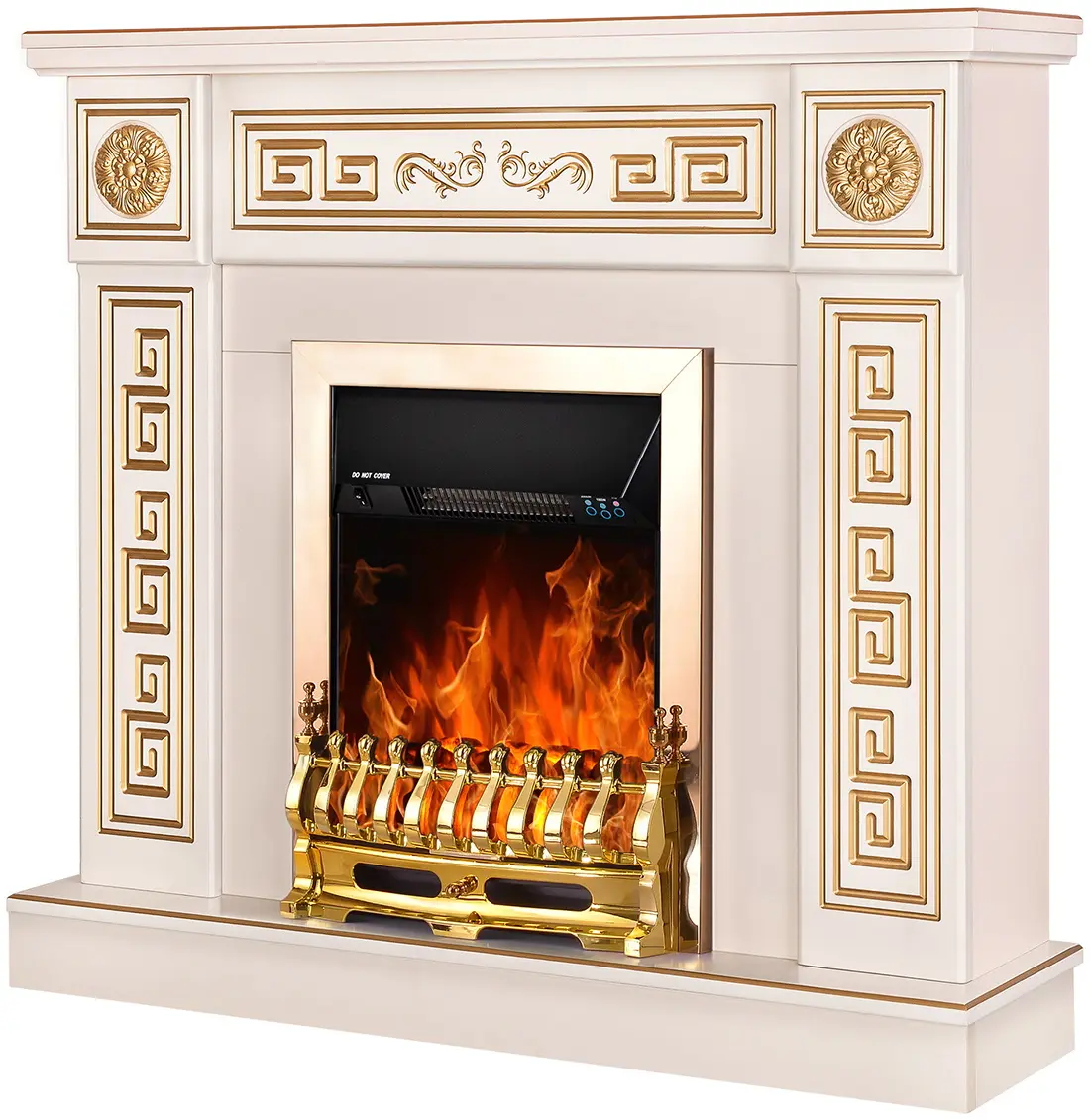 Semineu Art Flame Versailles & Galileo Gold (Ivory/Gold) - 2