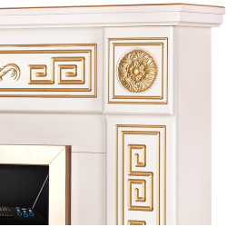 Semineu Art Flame Versailles & Galileo Gold (Ivory/Gold) Thumb