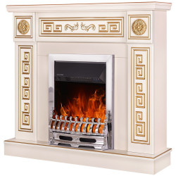 Semineu Art Flame Versailles & Galileo Silver (Ivory/Gold) Thumb