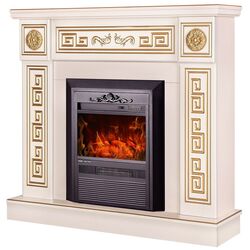 Semineu Art Flame Versailles Gold & Cristina (Ivory) Thumb