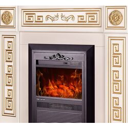 Semineu Art Flame Versailles Gold & Cristina (Ivory) Thumb