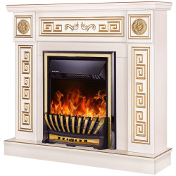 Semineu Art Flame Versailles & Meridian (Ivory/Gold) Thumb
