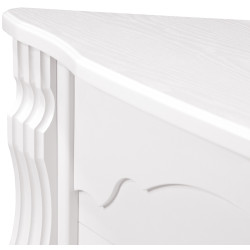 Каминокомплект угловой Art Flame Clasic & Corsica (White) Thumb