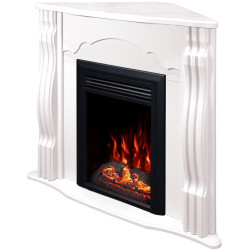 Каминокомплект угловой Art Flame Clasic & Cris (White) Thumb