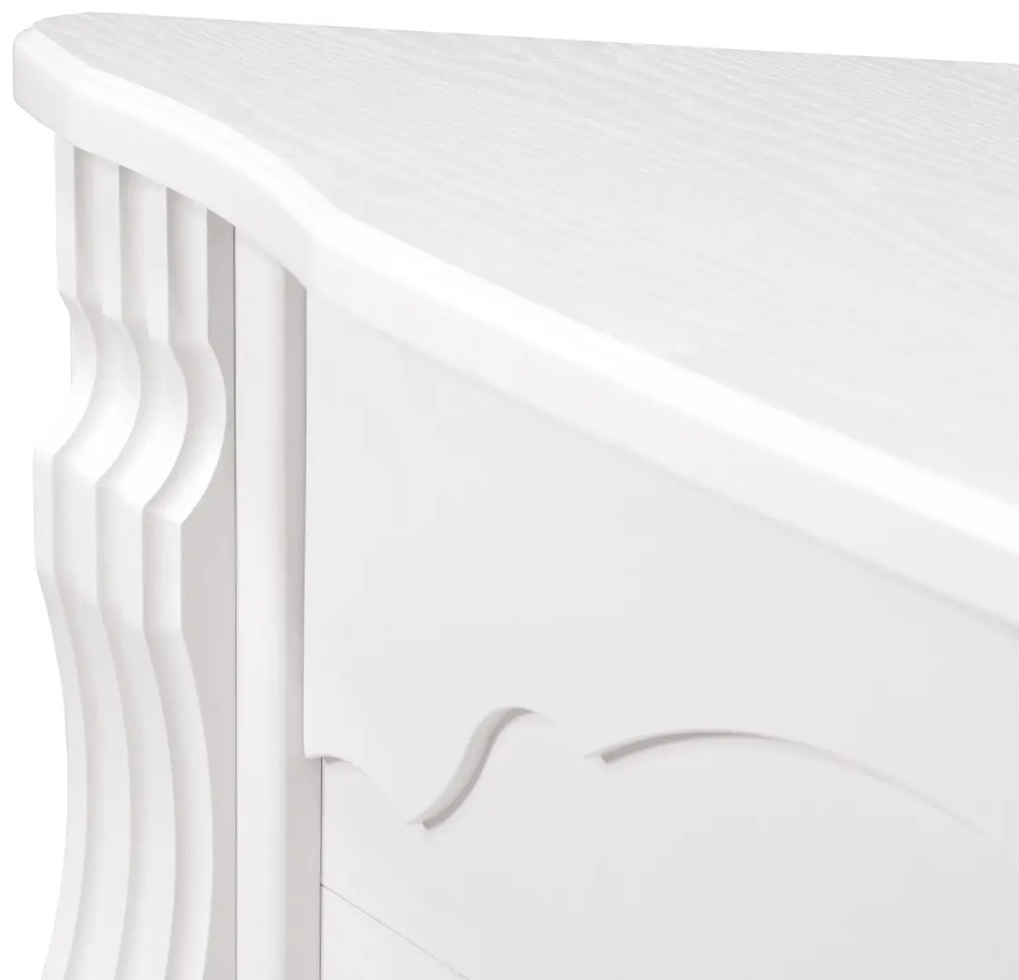 Каминокомплект угловой Art Flame Clasic & Cris (White) - 3