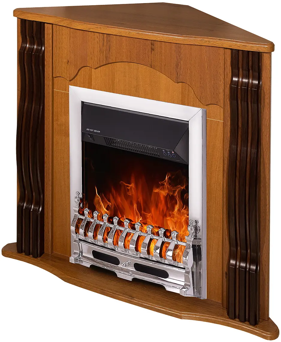 Semineu de colt Art Flame Clasic & Galileo Silver (Nut) - 2