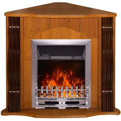Semineu de colt Art Flame Clasic & Galileo Silver (Nut)