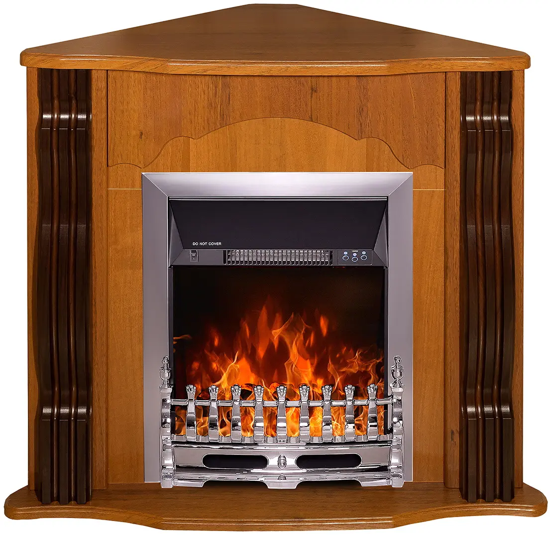 Semineu de colt Art Flame Clasic & Galileo Silver (Nut)
