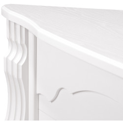 Каминокомплект угловой Art Flame Clasic & Meridian (White) Thumb