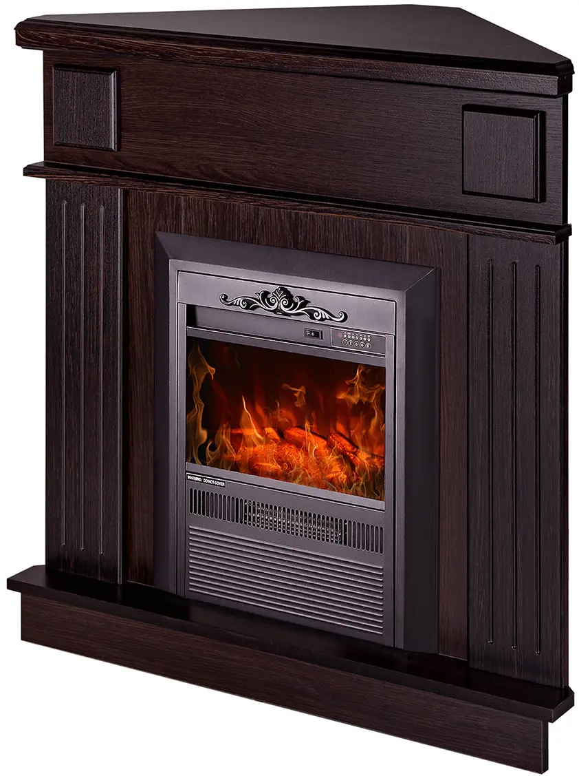 Каминокомплект угловой Art Flame Marina & Cristina (Wenge) - 2