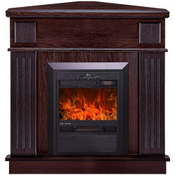 Каминокомплект угловой Art Flame Marina & Cristina (Wenge)