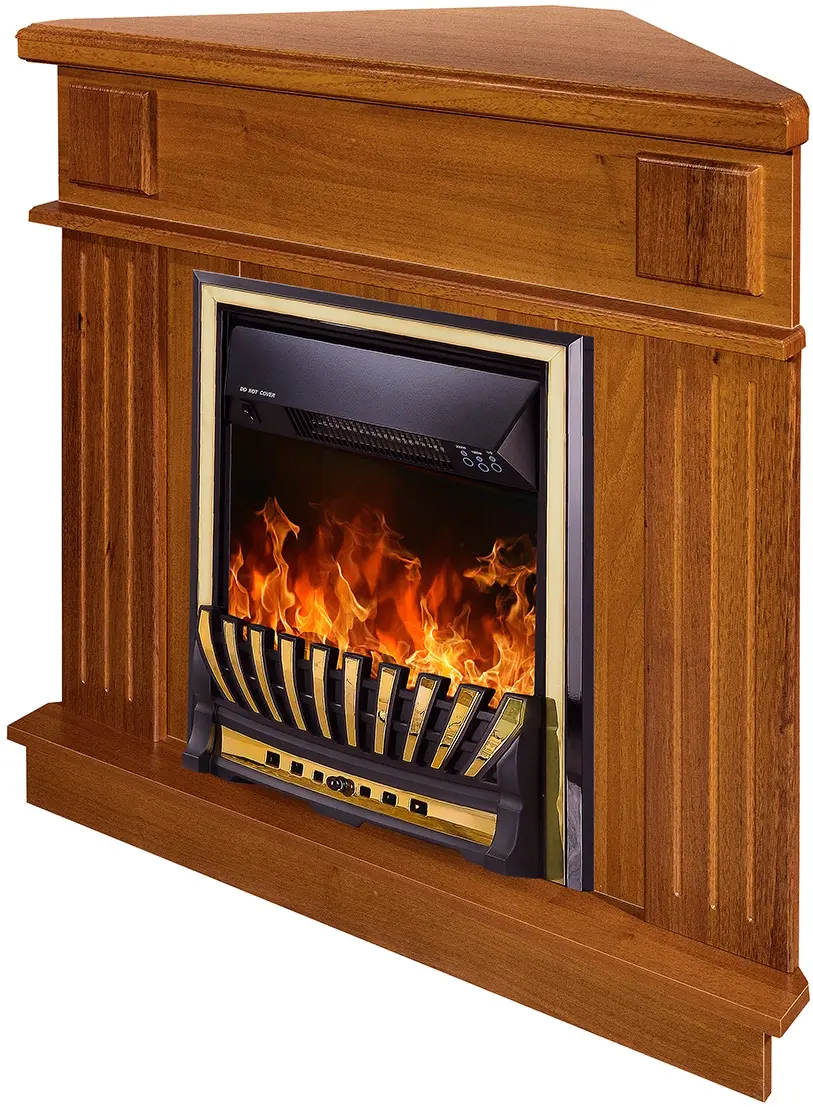 Каминокомплект угловой Art Flame Marina & Meridian (Nut) - 2