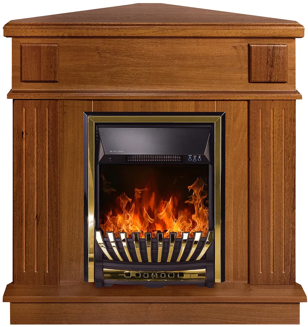 Каминокомплект угловой Art Flame Marina & Meridian (Nut)